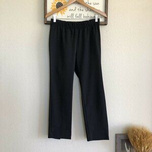 Dorga’s New York Black Cropped Pants Pull on